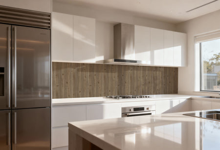 Küchenrückwand Holzoptik