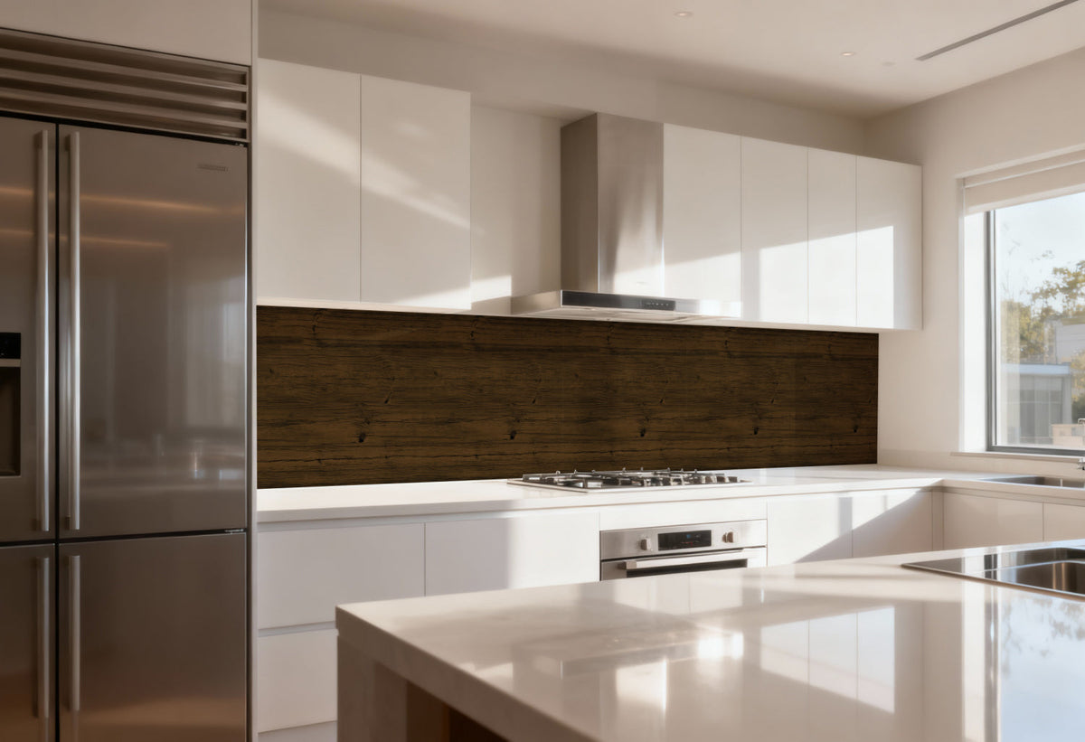 Küchenrückwand Holzoptik