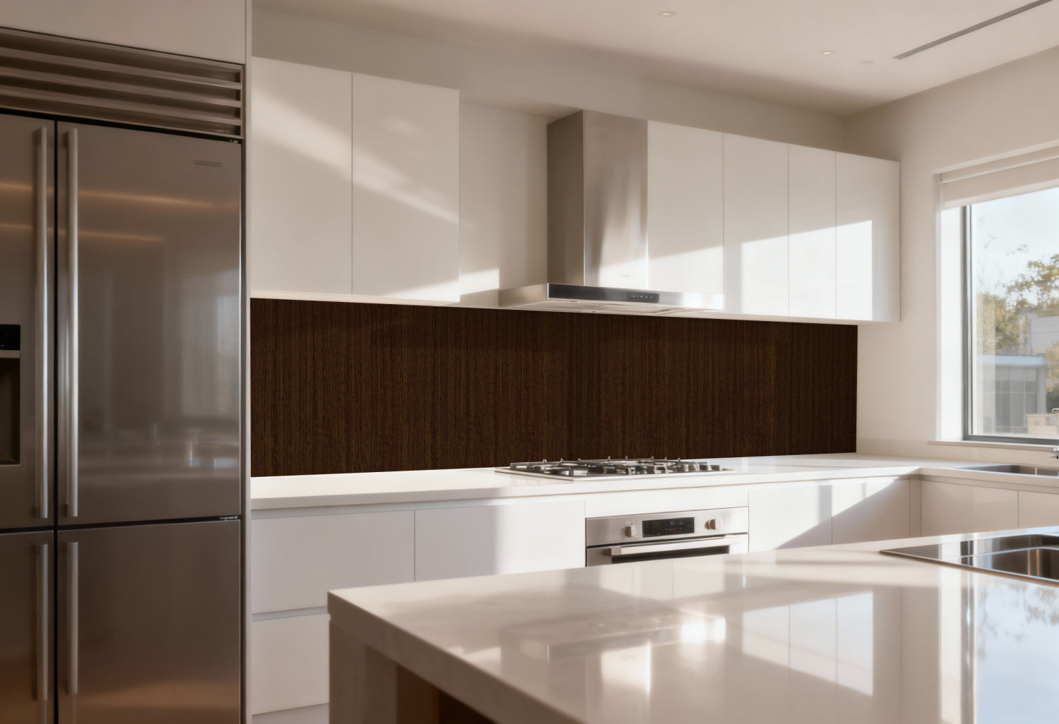 Küchenrückwand Holzoptik