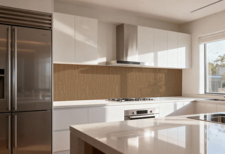 Küchenrückwand Holzoptik