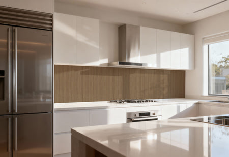 Küchenrückwand Holzoptik