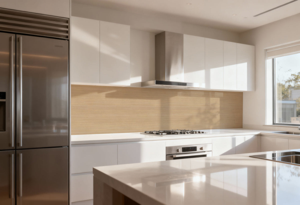 Küchenrückwand Holzoptik