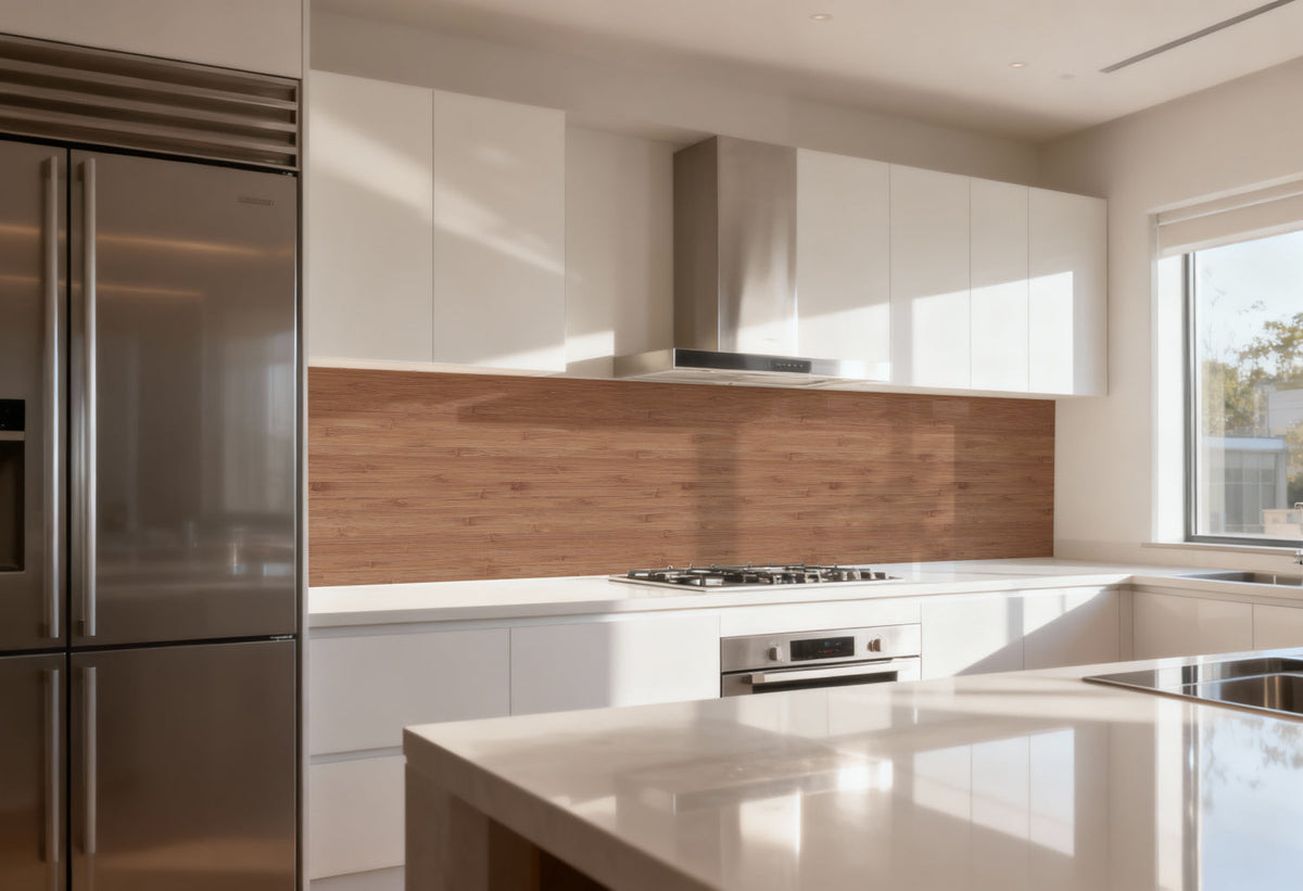 Küchenrückwand Holzoptik