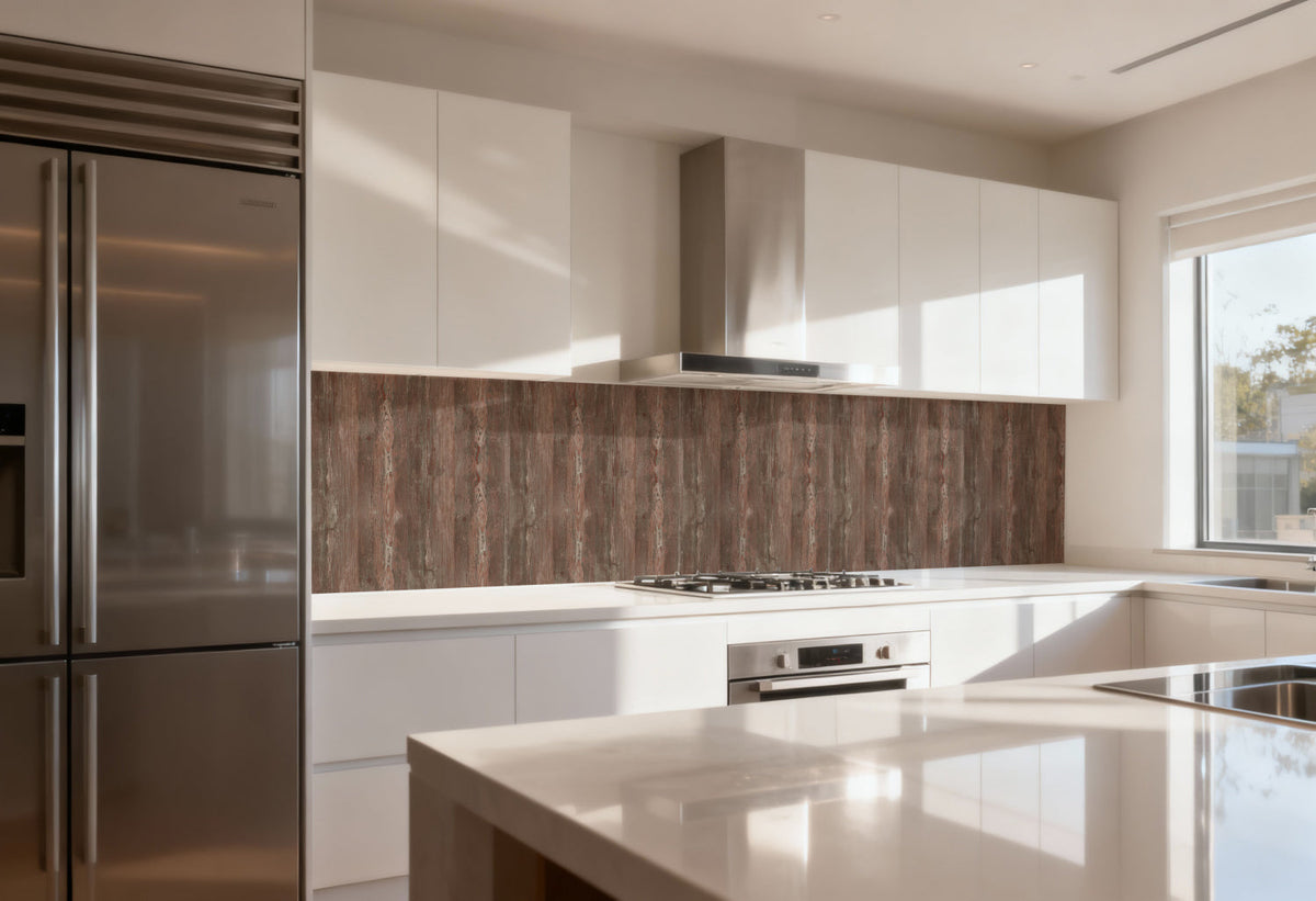 Küchenrückwand Holzoptik