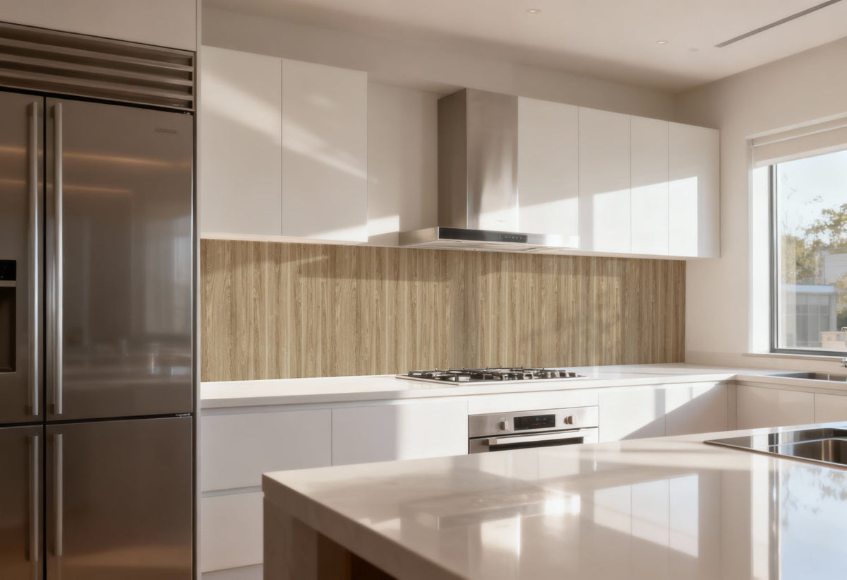 Küchenrückwand Holzoptik