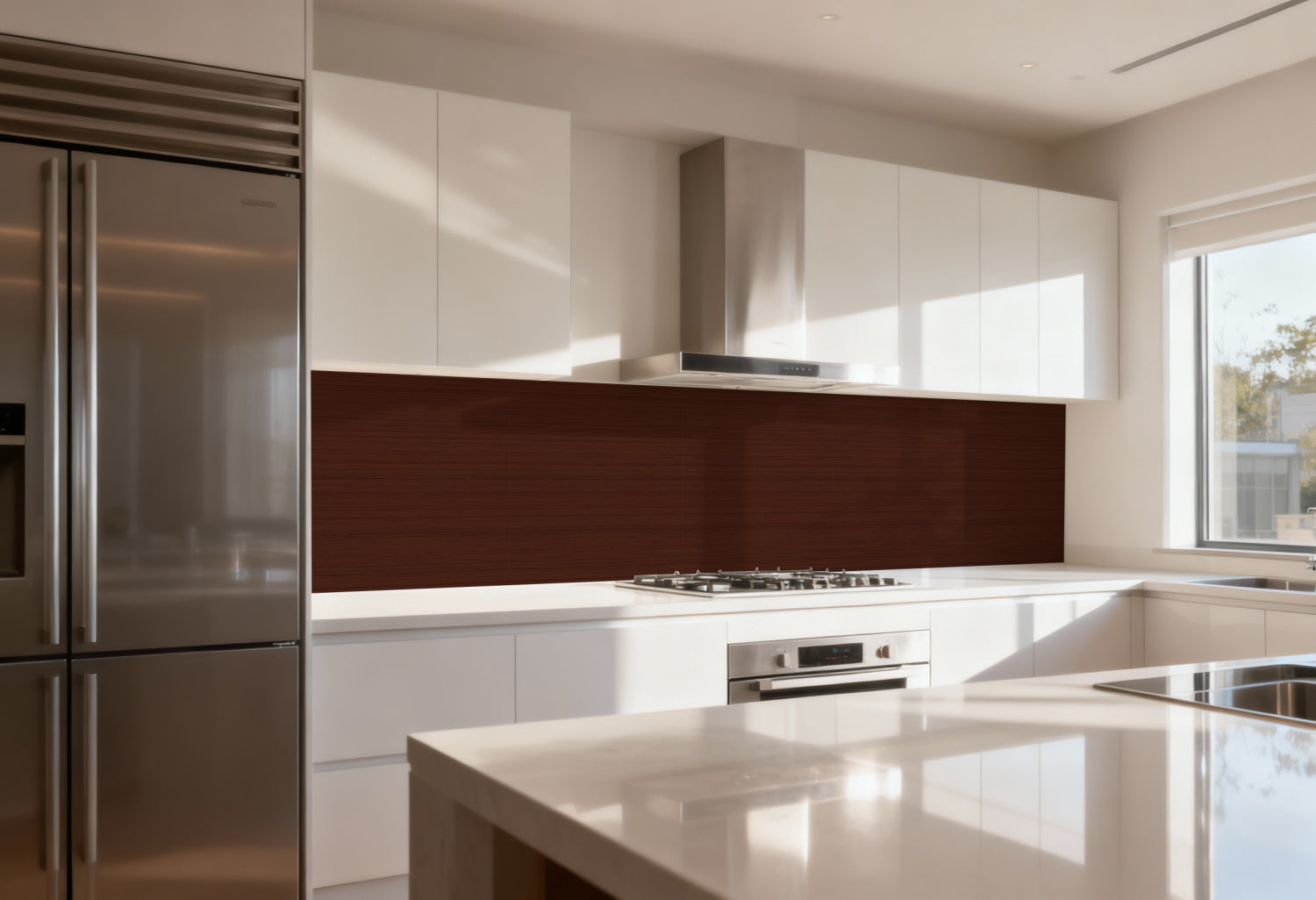 Küchenrückwand Holzoptik