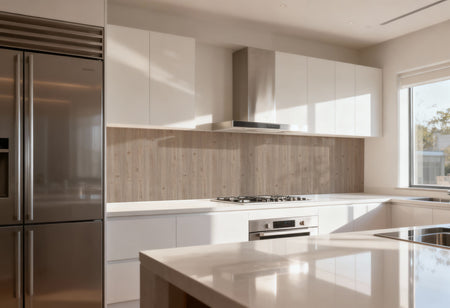 Küchenrückwand Holzoptik