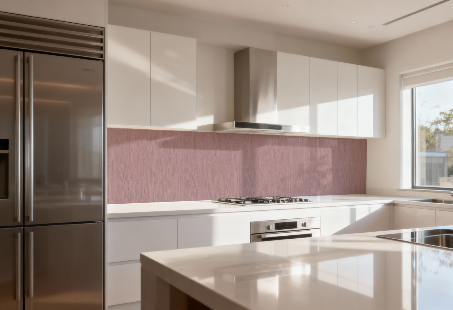 Küchenrückwand Holzoptik