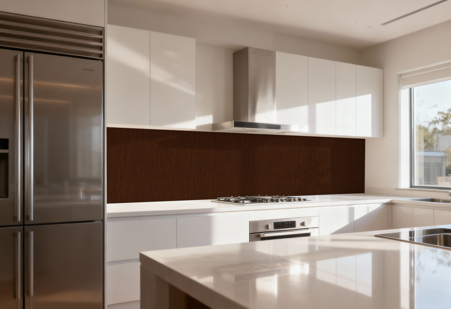 Küchenrückwand Holzoptik