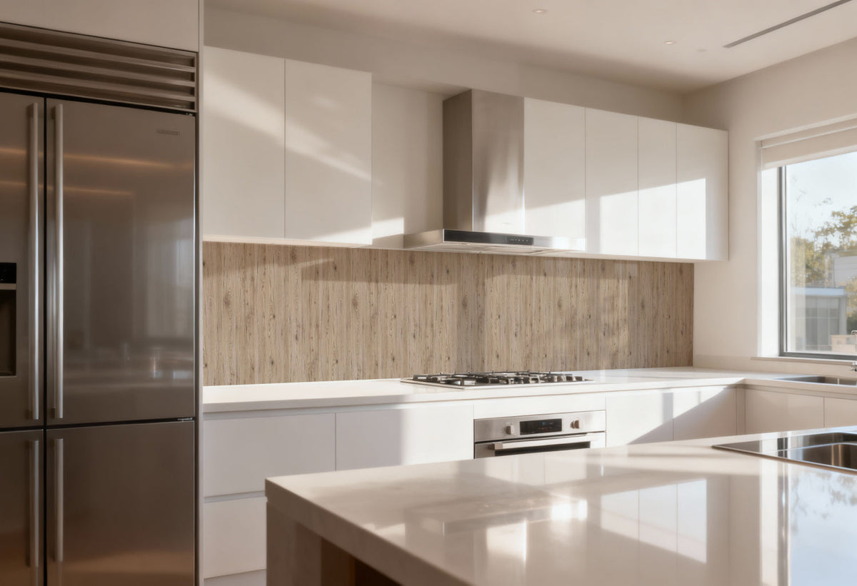 Küchenrückwand Holzoptik