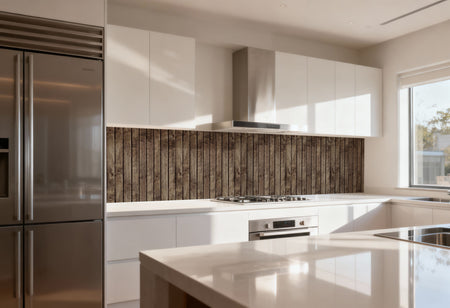 Küchenrückwand Holzoptik