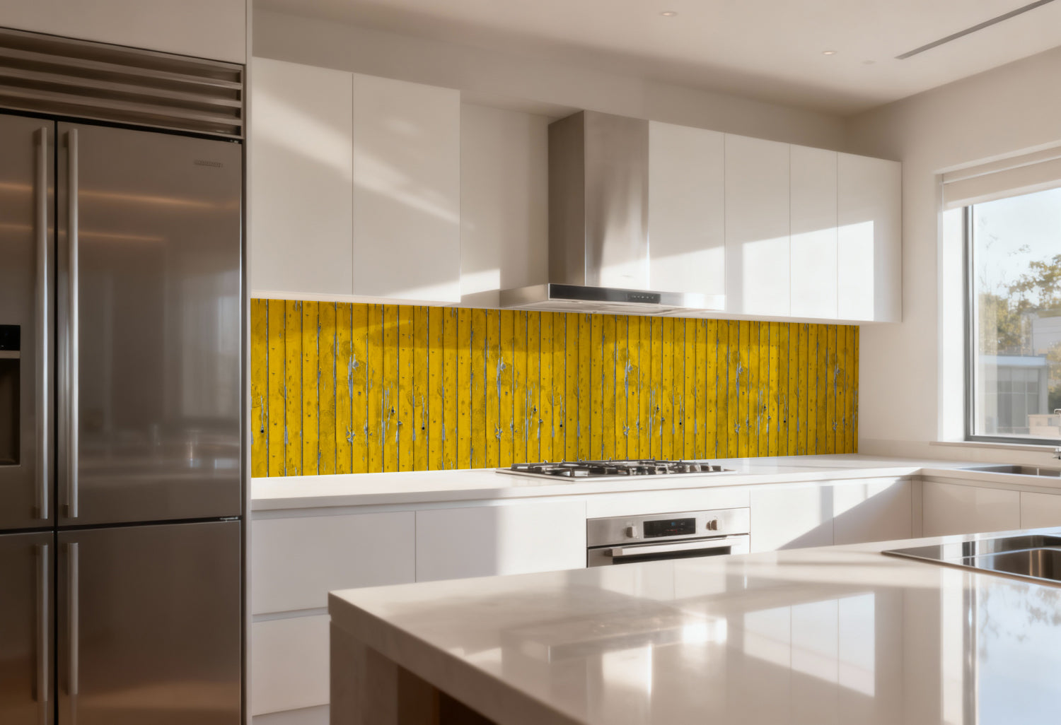 Küchenrückwand Holzoptik