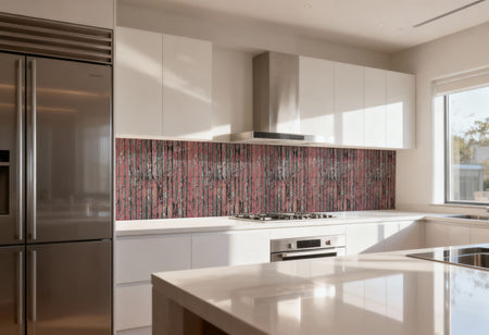 Küchenrückwand Holzoptik