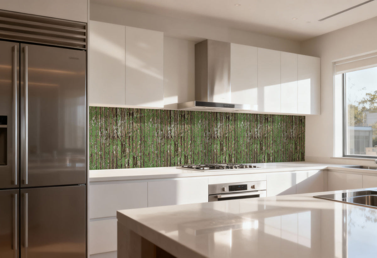 Küchenrückwand Holzoptik