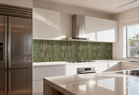 Küchenrückwand Holzoptik