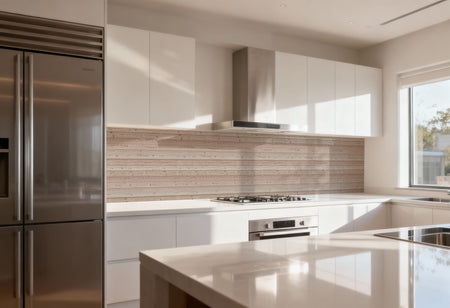 Küchenrückwand Holzoptik