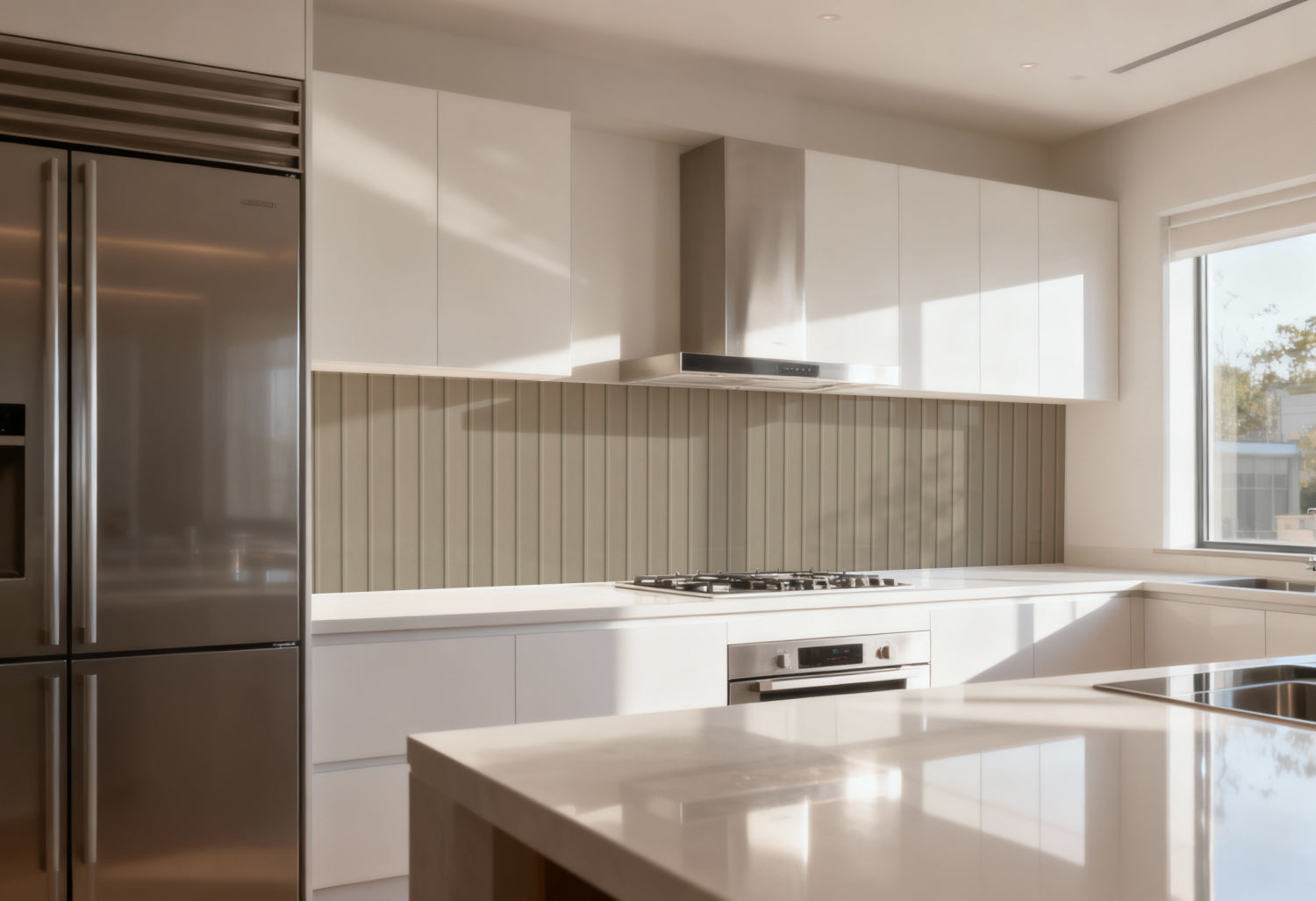 Küchenrückwand Holzoptik