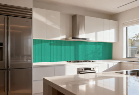 Küchenrückwand Holzoptik