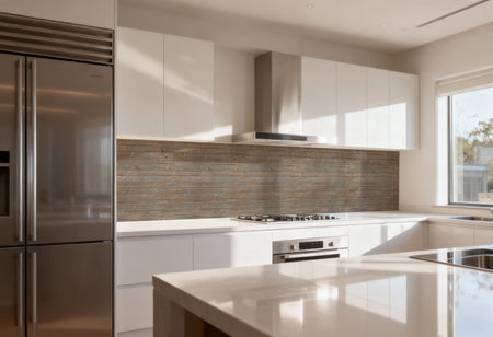 Küchenrückwand Holzoptik