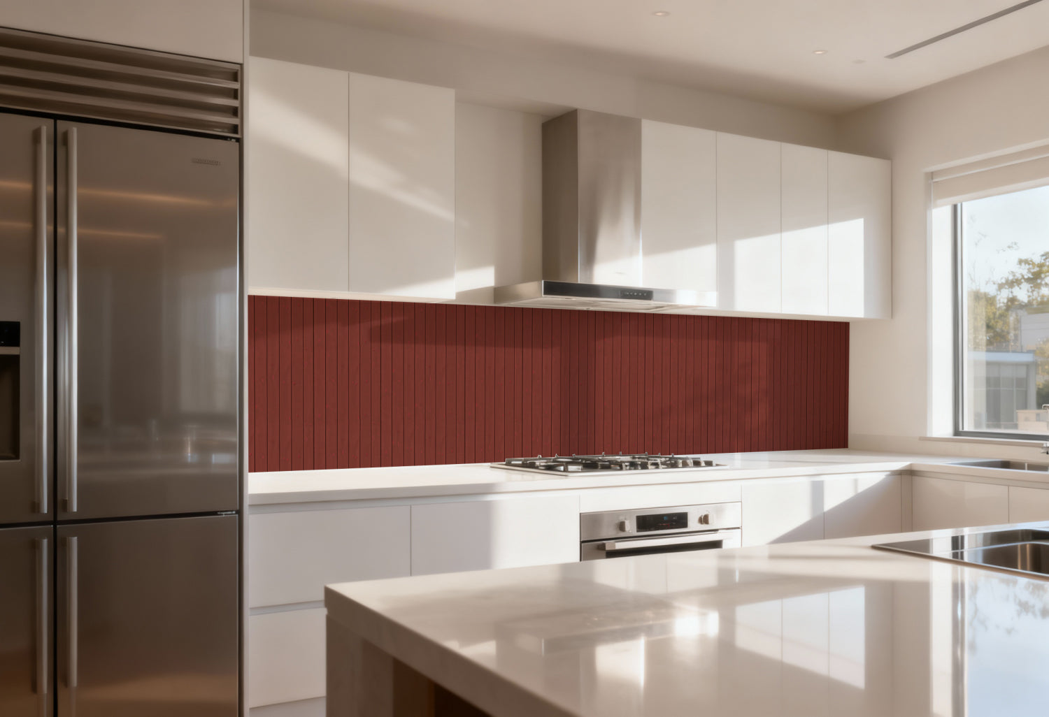 Küchenrückwand Holzoptik