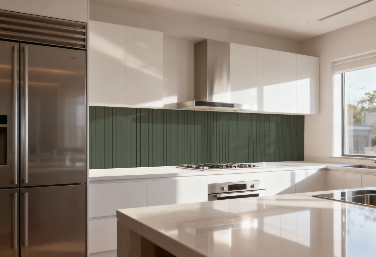 Küchenrückwand Holzoptik