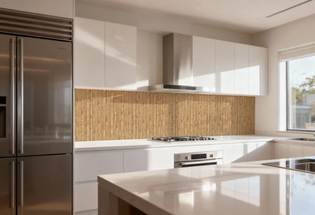 Küchenrückwand Holzoptik