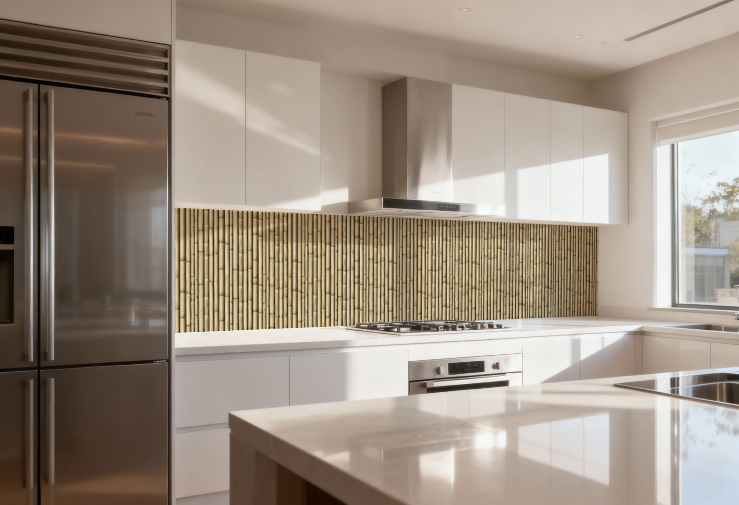 Küchenrückwand Holzoptik