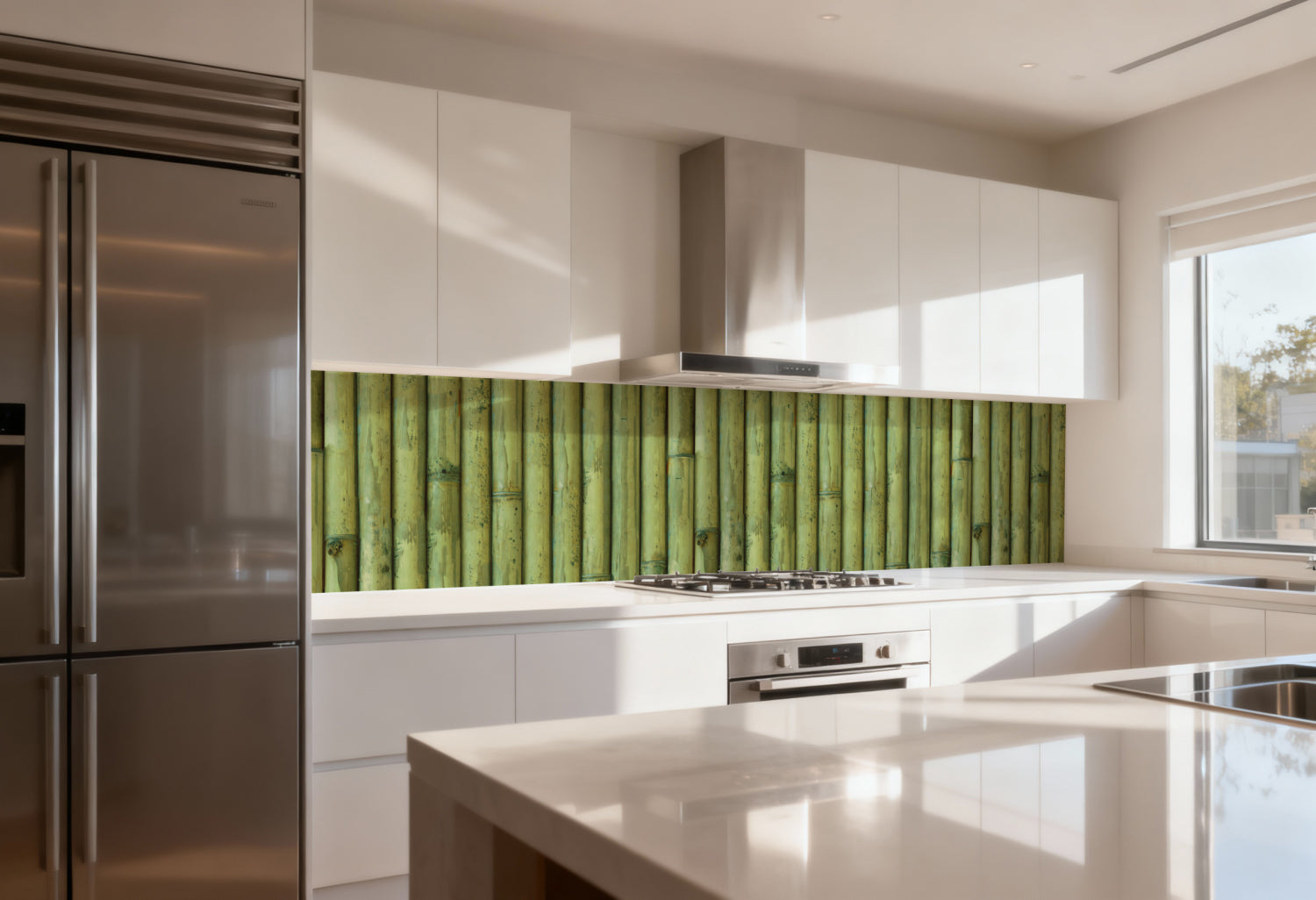 Küchenrückwand Holzoptik