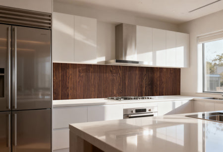 Küchenrückwand Holzoptik