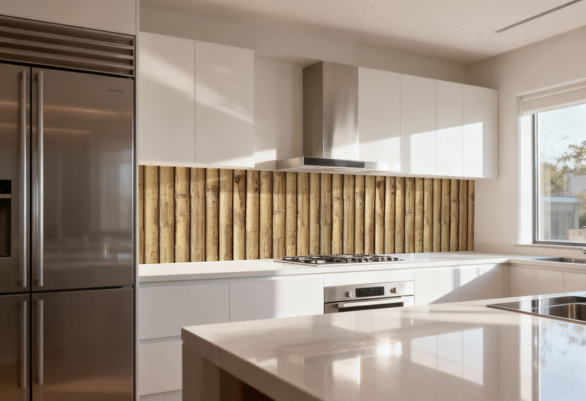 Küchenrückwand Holzoptik
