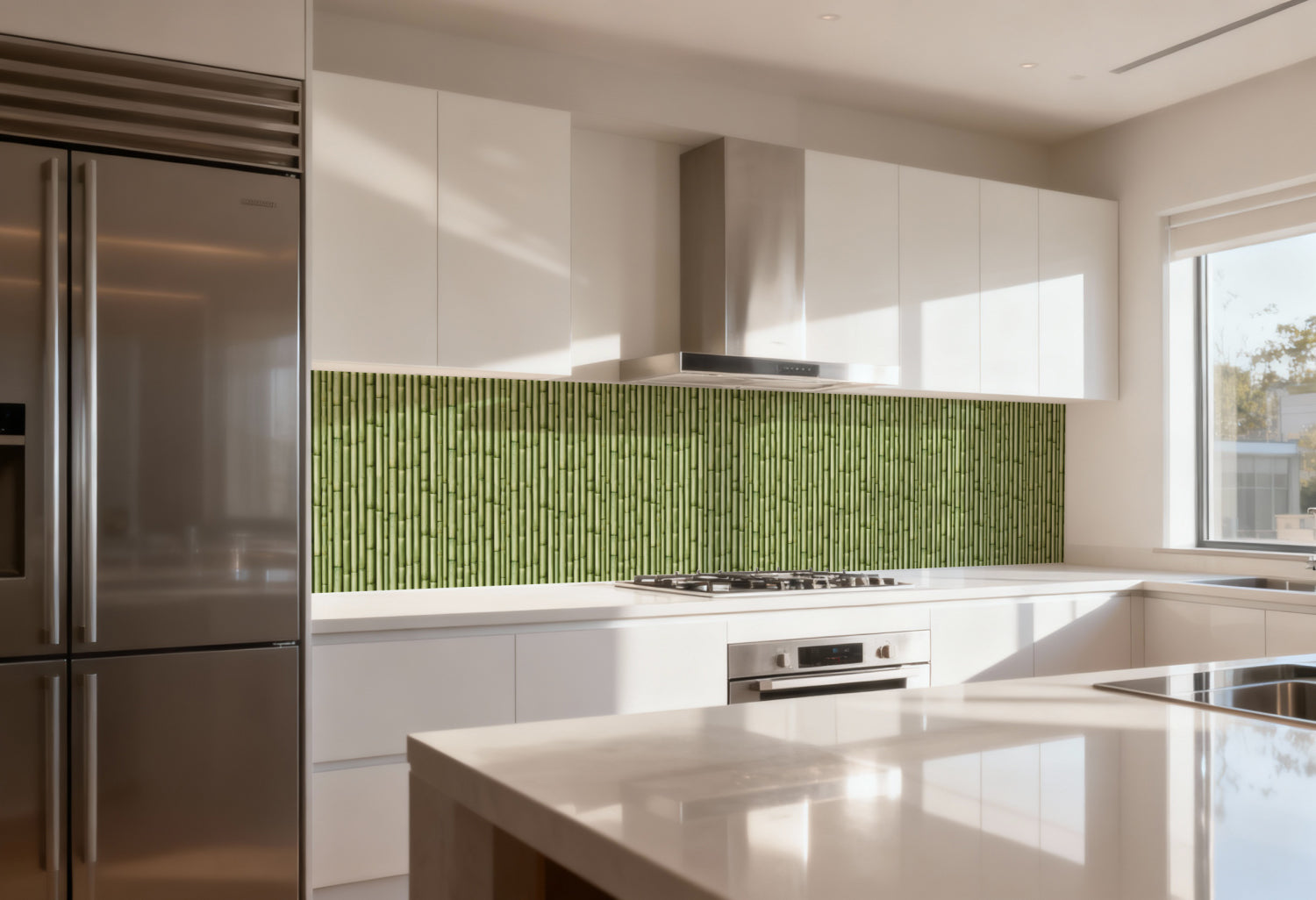 Küchenrückwand Holzoptik