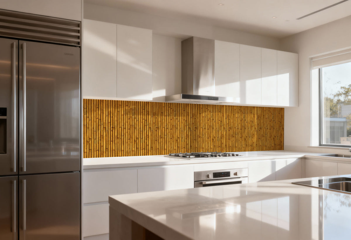 Küchenrückwand Holzoptik