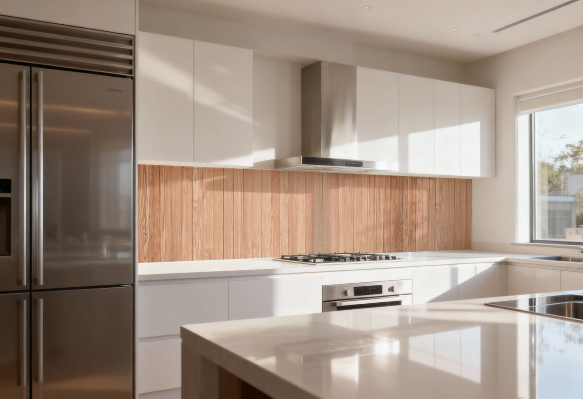 Küchenrückwand Holzoptik