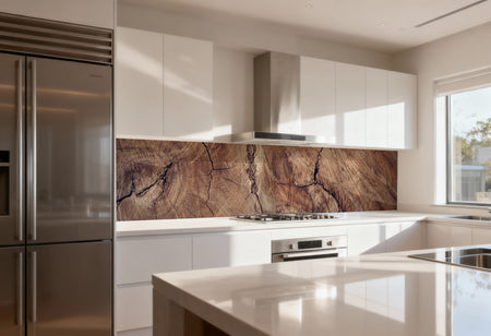 Küchenrückwand Holzoptik