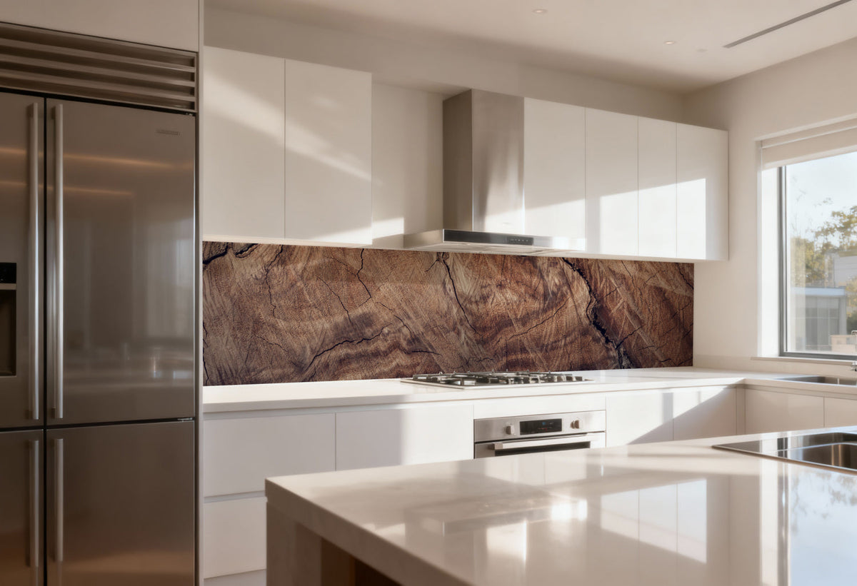 Küchenrückwand Holzoptik