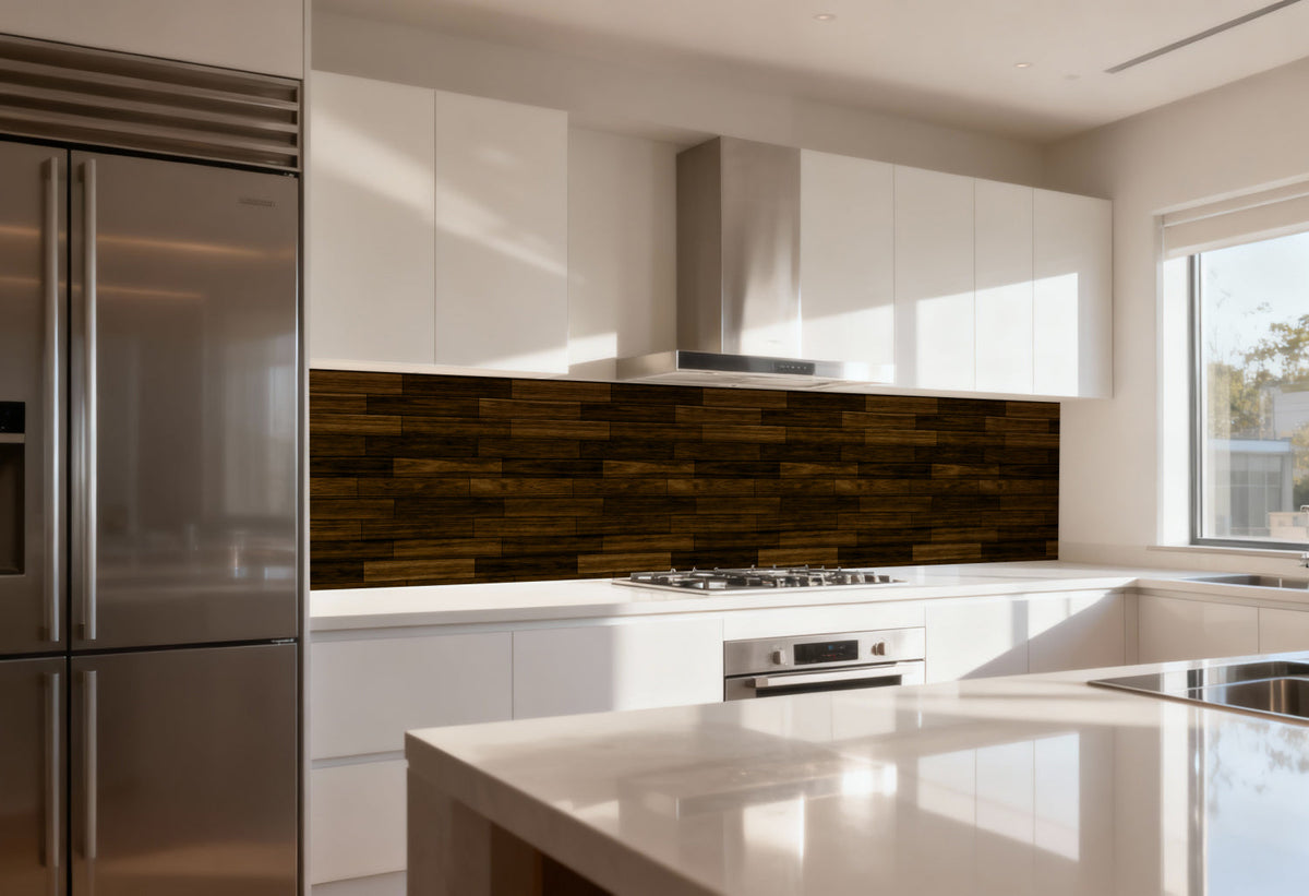 Küchenrückwand Holzoptik