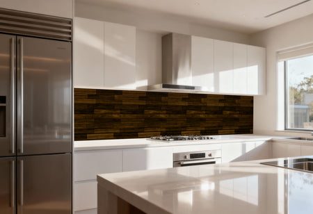 Küchenrückwand Holzoptik