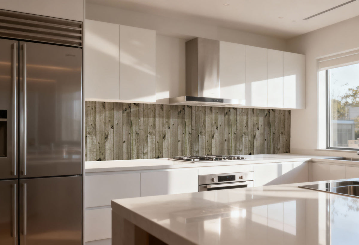 Küchenrückwand Holzoptik