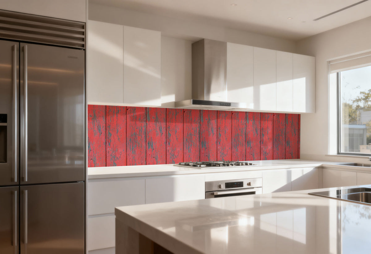 Küchenrückwand Holzoptik