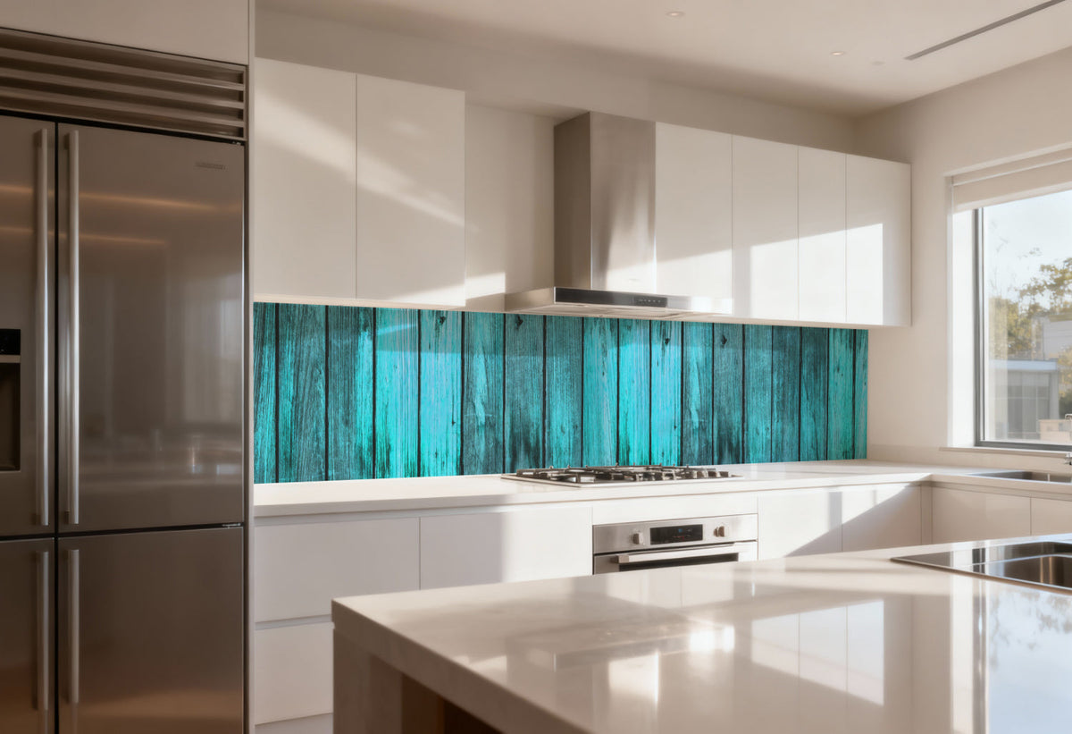 Küchenrückwand Holzoptik
