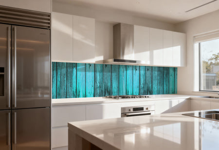 Küchenrückwand Holzoptik