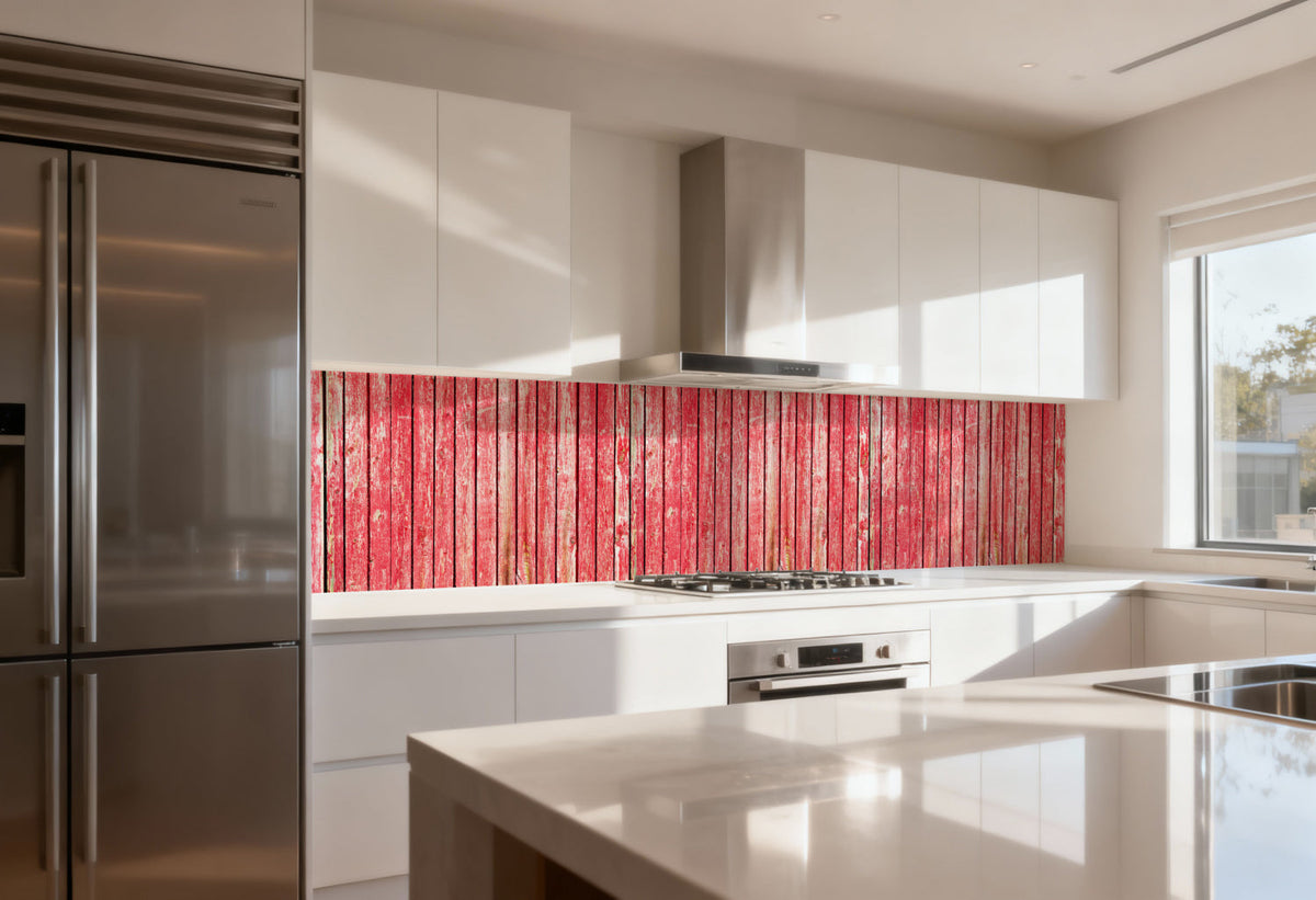 Küchenrückwand Holzoptik