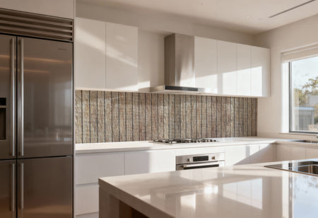 Küchenrückwand Holzoptik