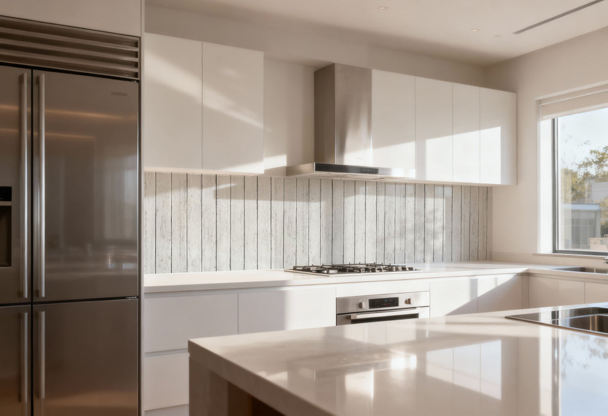 Küchenrückwand Holzoptik