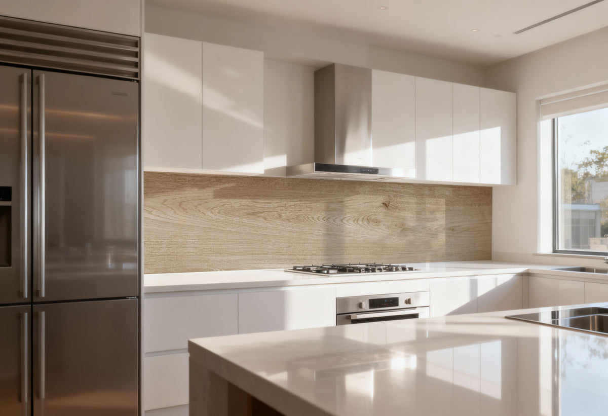 Küchenrückwand Holzoptik