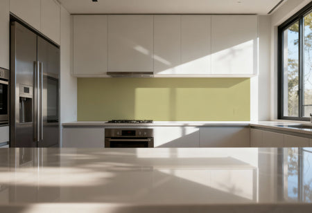 Küchenrückwand Einfarbig