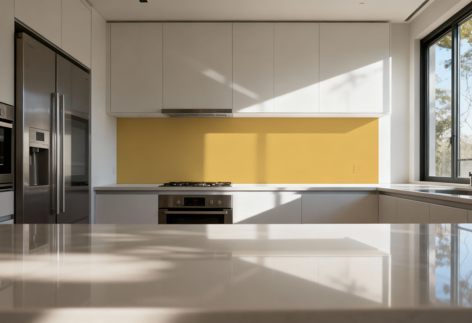 Küchenrückwand Einfarbig