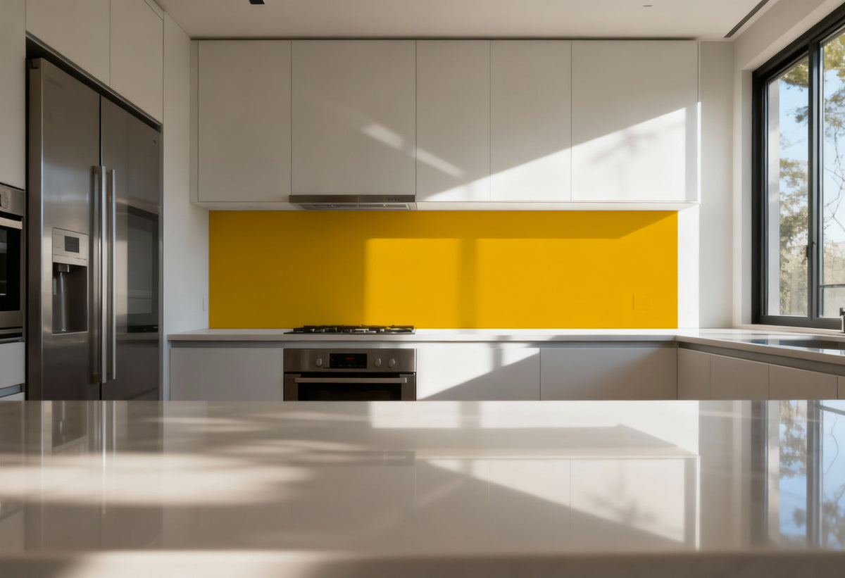 Küchenrückwand Einfarbig