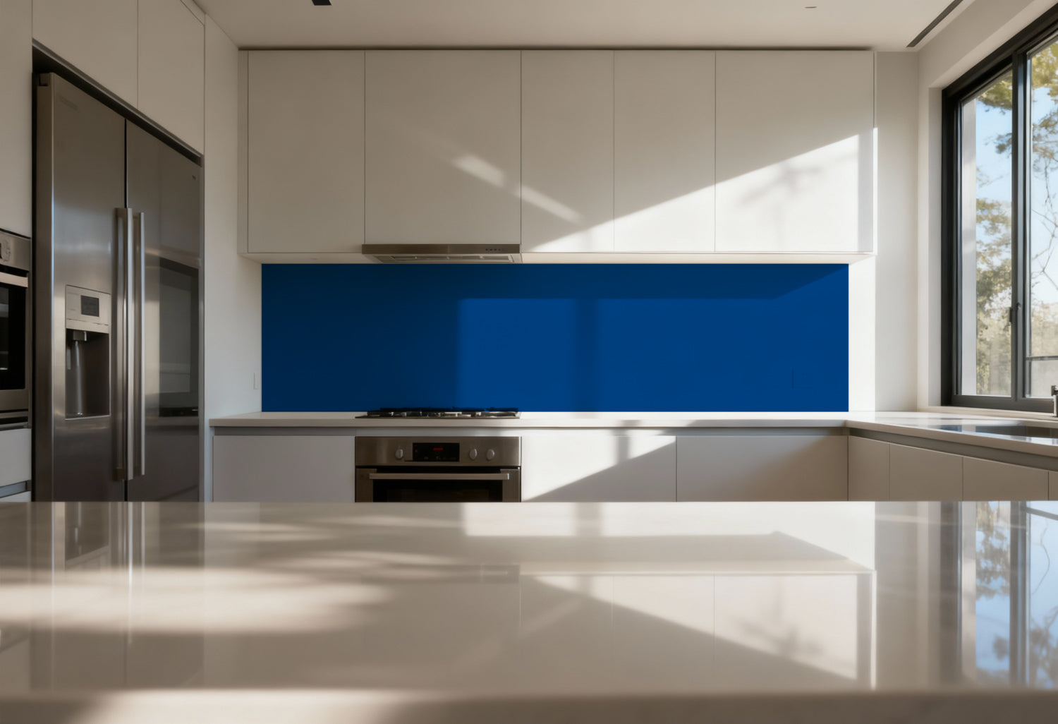 Küchenrückwand Einfarbig