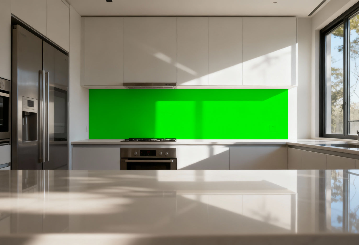 Küchenrückwand Einfarbig